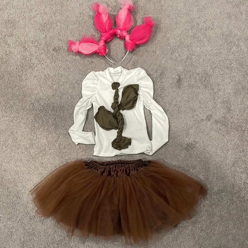 Home made Flower pot costume